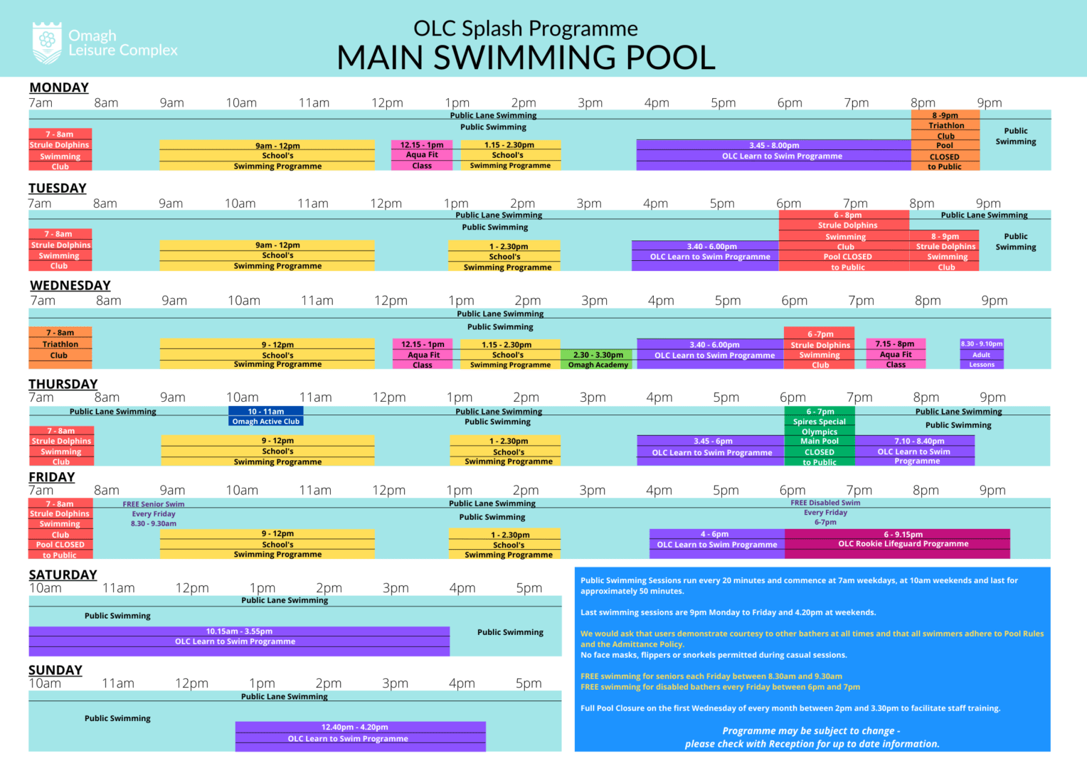 Swimming Fermanagh & Omagh District Council
