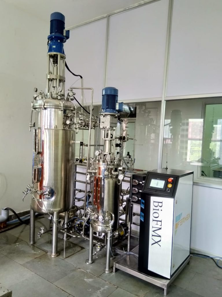 Inplace Sterilizable Fermenter & Bioreactor Pilot Scale FermEx