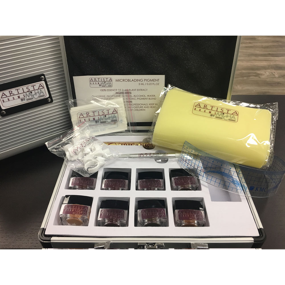 Microblading Complete Kit with 8 Pigments Fernanda's