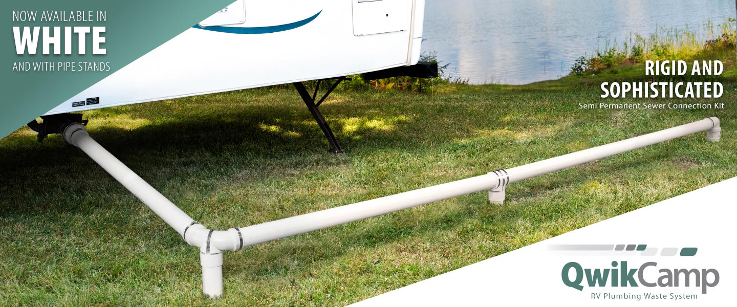 Fernco QwikCamp RV and Camper Sewer Waste Plumbing Connection System
