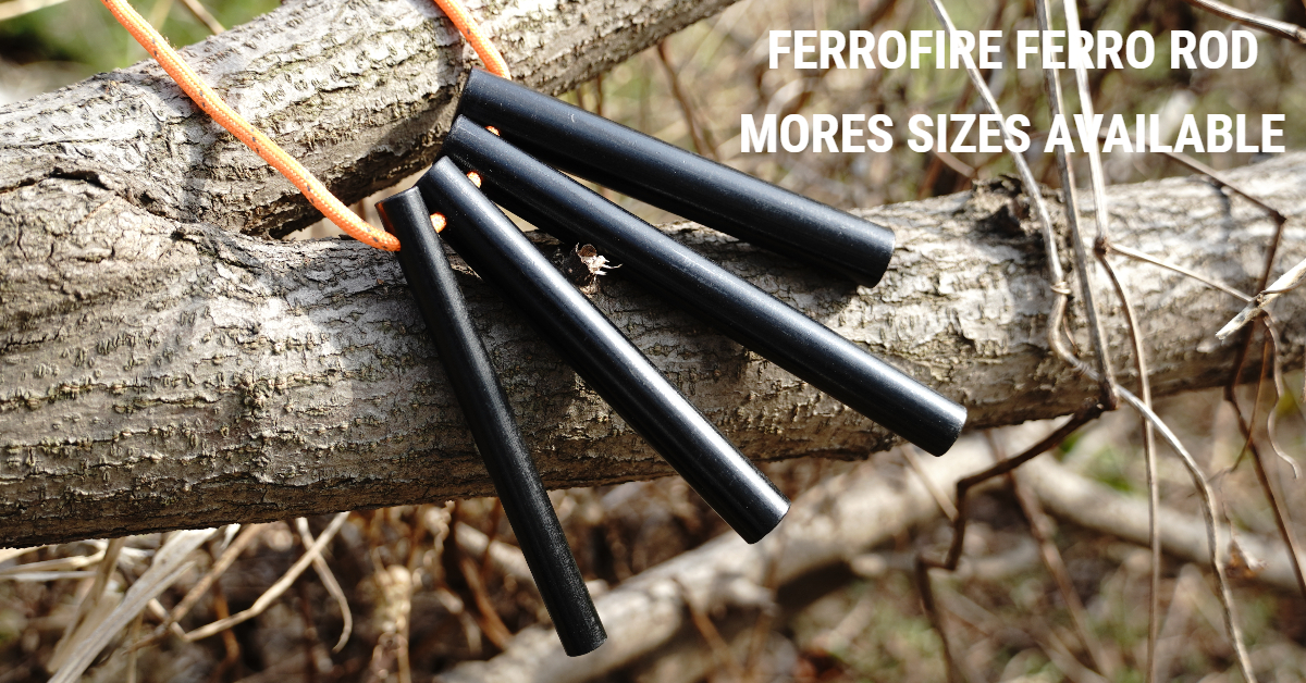 How to select a suitable FERROFIRE ferro rod？ FERROFIRE