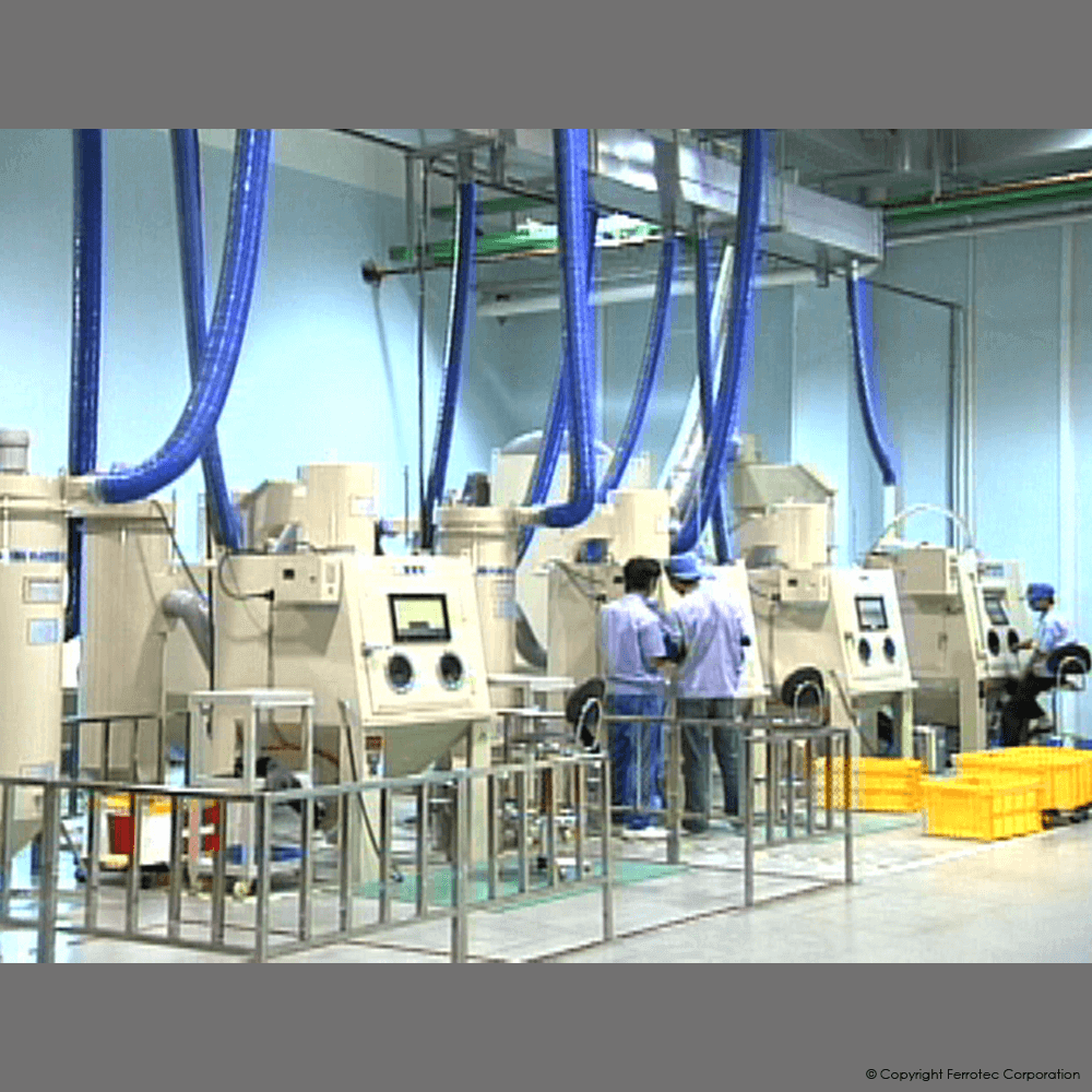 Ferrotec Global Equipment parts cleaning Ferrotec Global