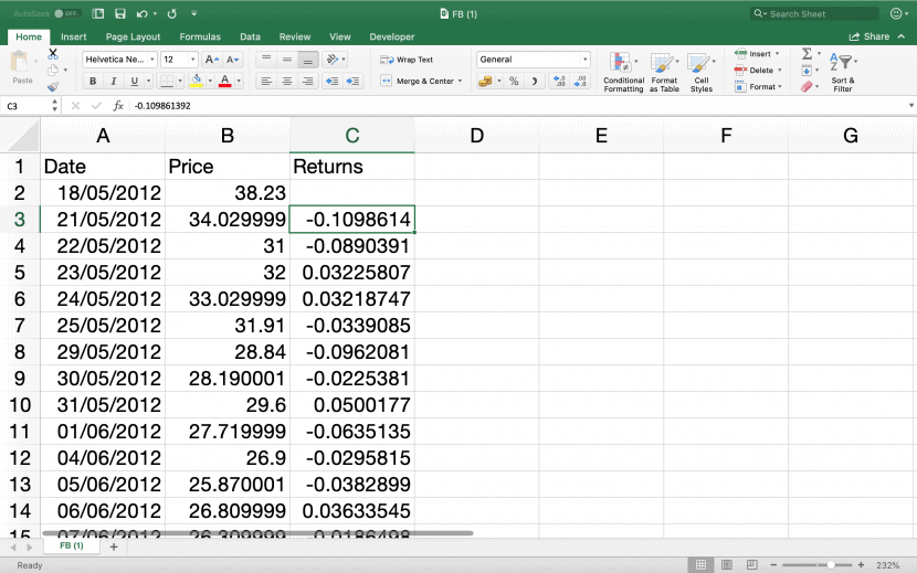 How to Calculate Stock Returns Manually & on Excel® Fervent