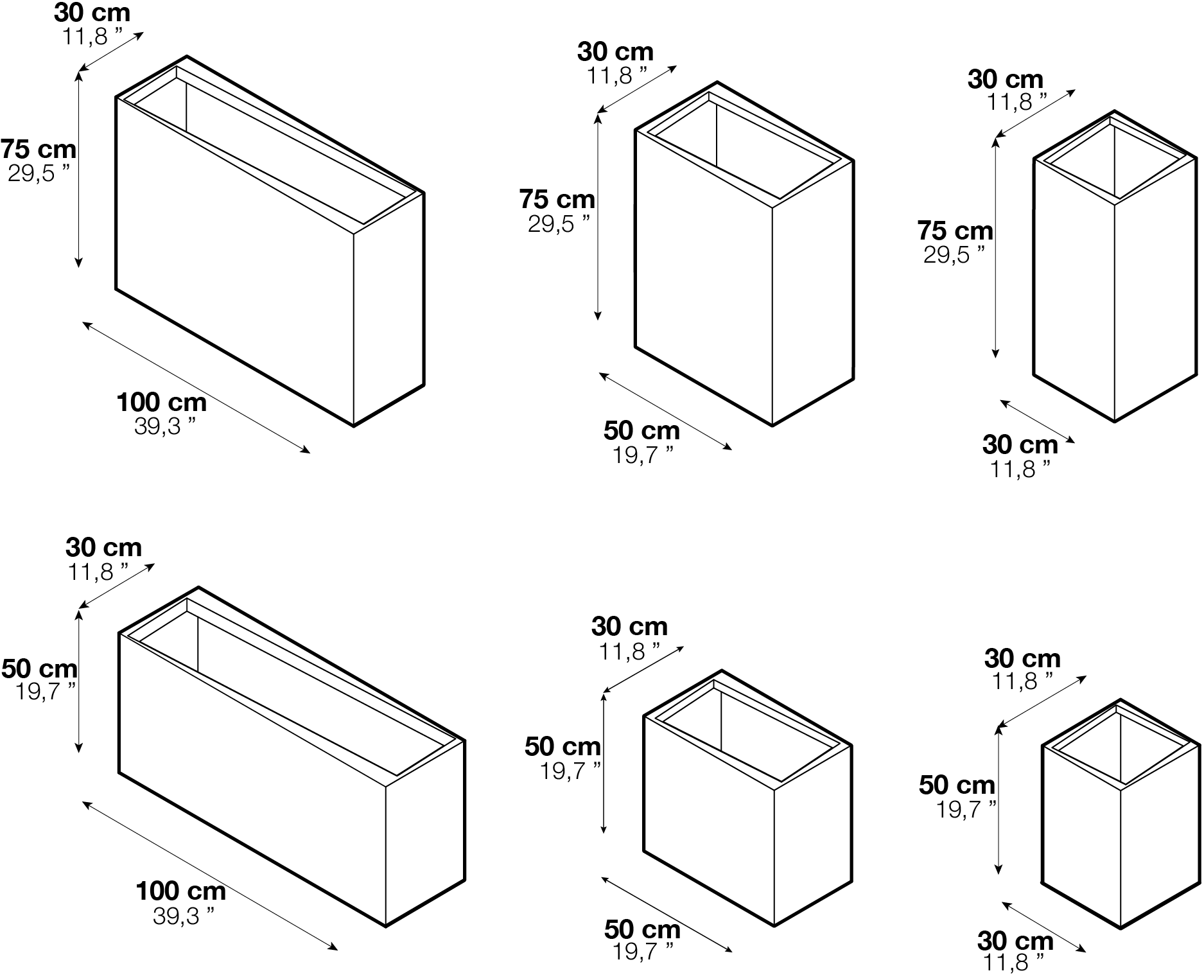 IMPRESSIVE Tall Outdoor Planters 2024 FESFOC