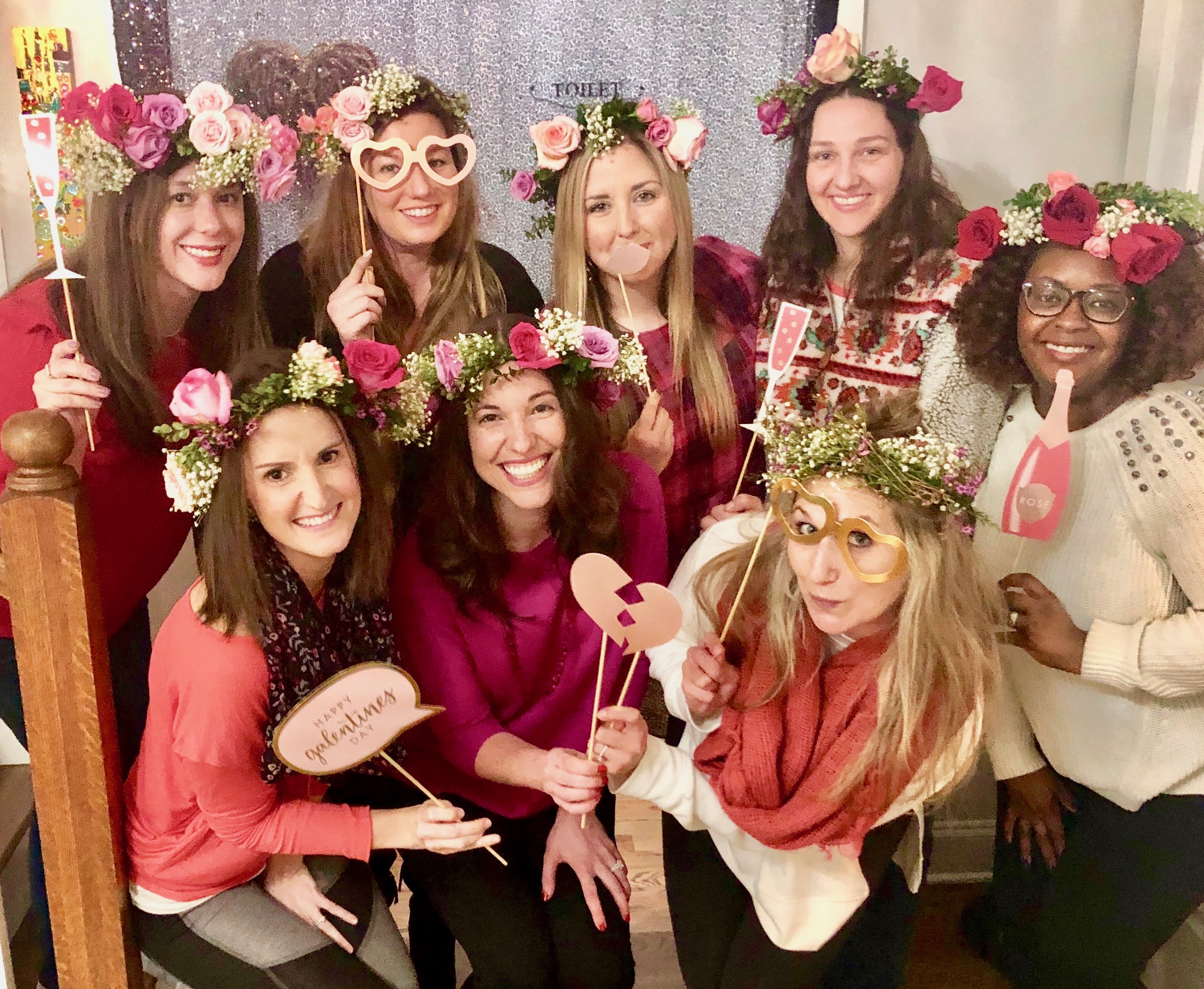 How to Host the Cutest Galentine's Day Party with a Flower Crown