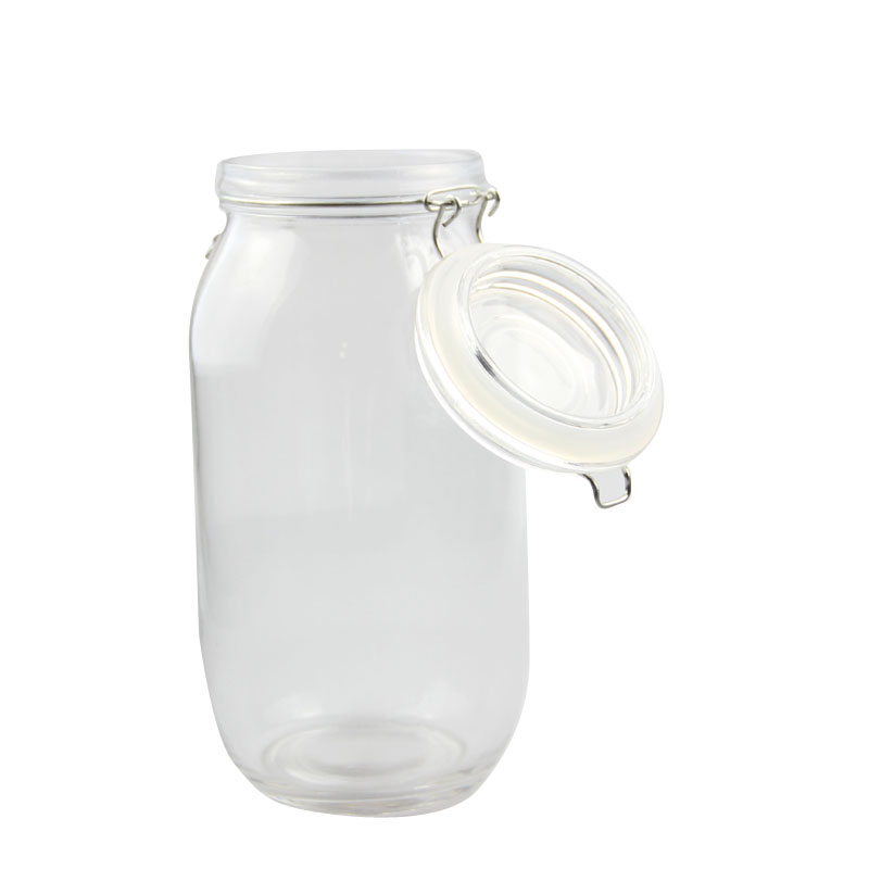 glass flour container 1liter / 35oz Wholesale Glass Jar, Glass