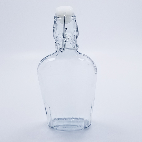 250ml Swing Top flask Bottle Wholesale Glass Jar Glass Bottle Manufacturer Packaging Solution