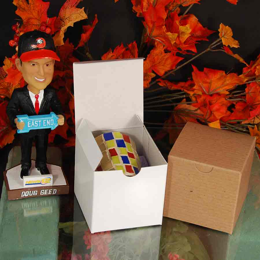 Gift Boxes, One Piece Available in White or Kraft Gift Boxes. Made in USA