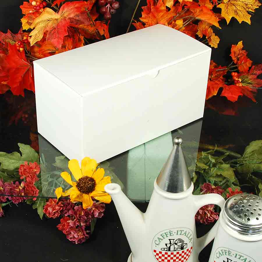Gift Boxes, One Piece Available in White or Kraft Gift Boxes. Made in USA