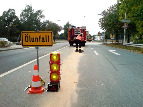 Eine Ölspur auf einer Länge von 12 Kilometern in Hameln und Klein Berkel