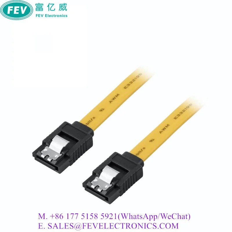 SATA Cable Straight Male to Straight Male CHANGZHOU FEV ELECTRONICS
