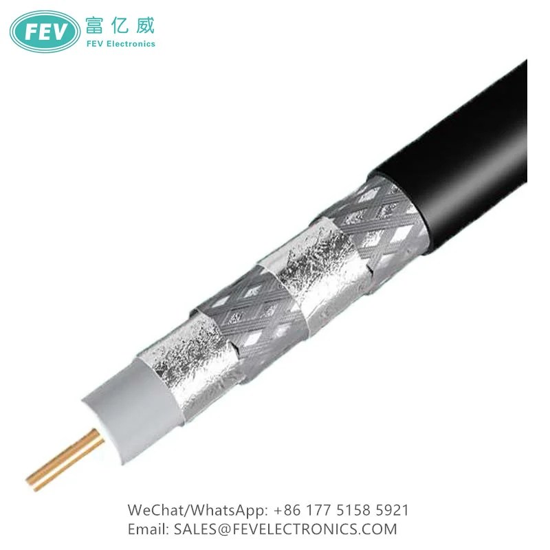 RG7 Coaxial Cable for SAT CCTV CATV 75 OHM FEVRG7 CHANGZHOU FEV