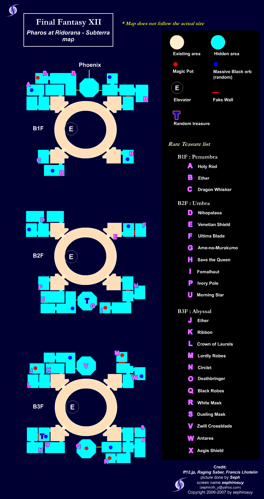 Maps FFXII Sector The Zodiac Age