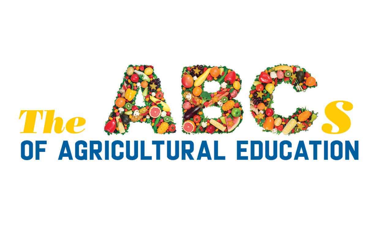 The ABCs of Agricultural Education Where Food Comes From National FFA Organization