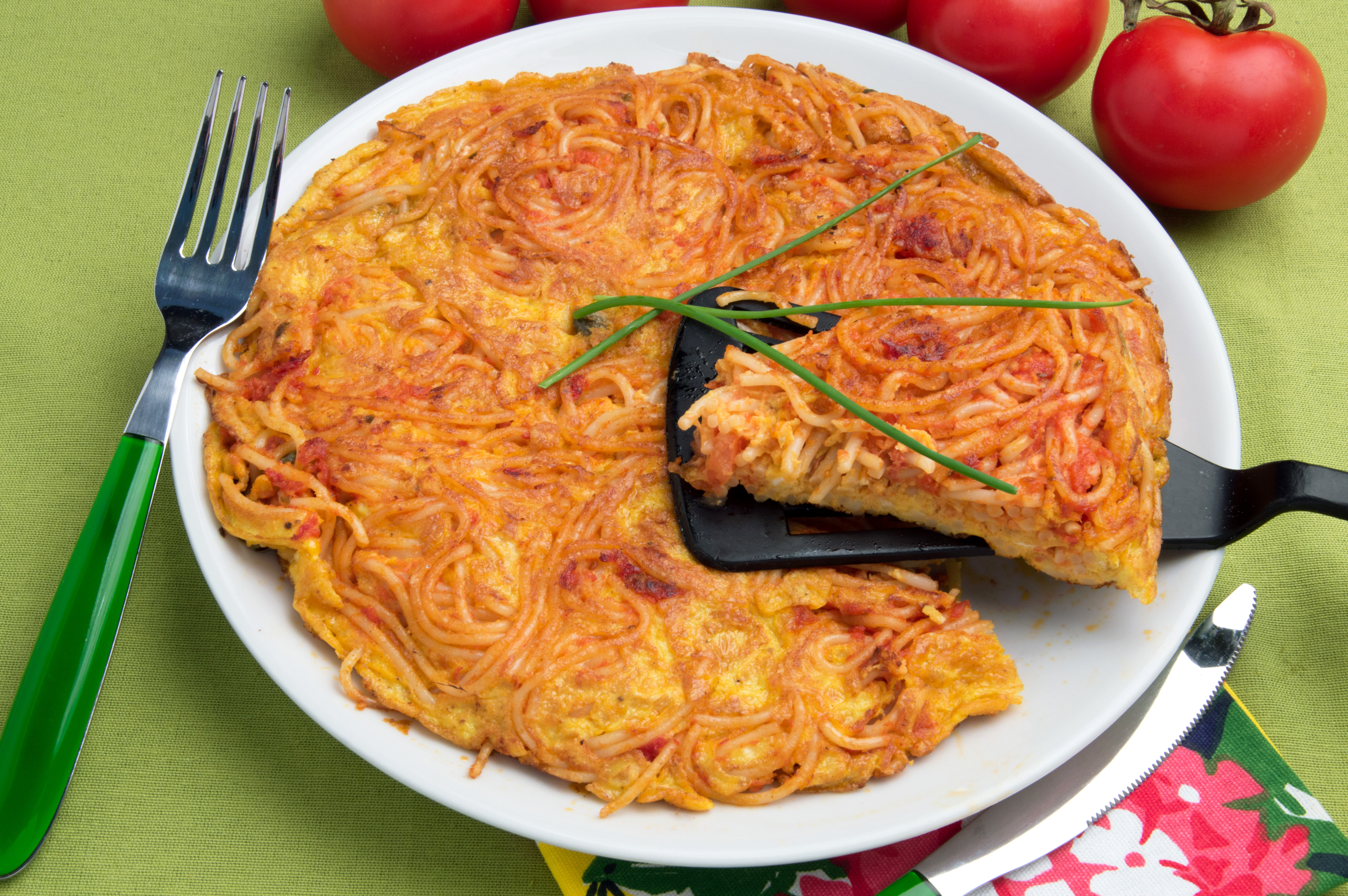 Baked Spaghetti "Pie" FFactor