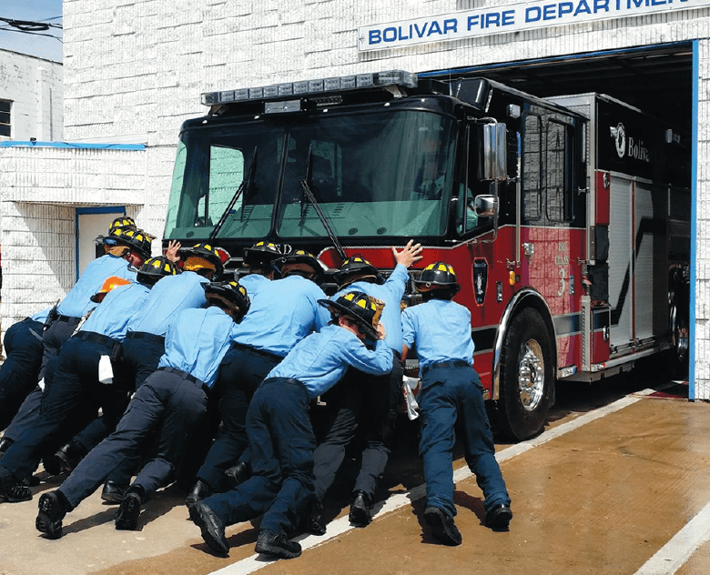 New Apparatus Bolivar City Fire Department F.F.A.M.