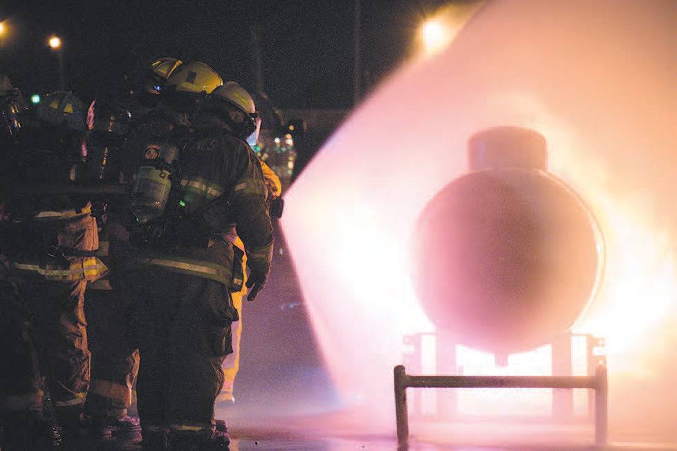 Propane Emergency Training in Sedalia F.F.A.M.