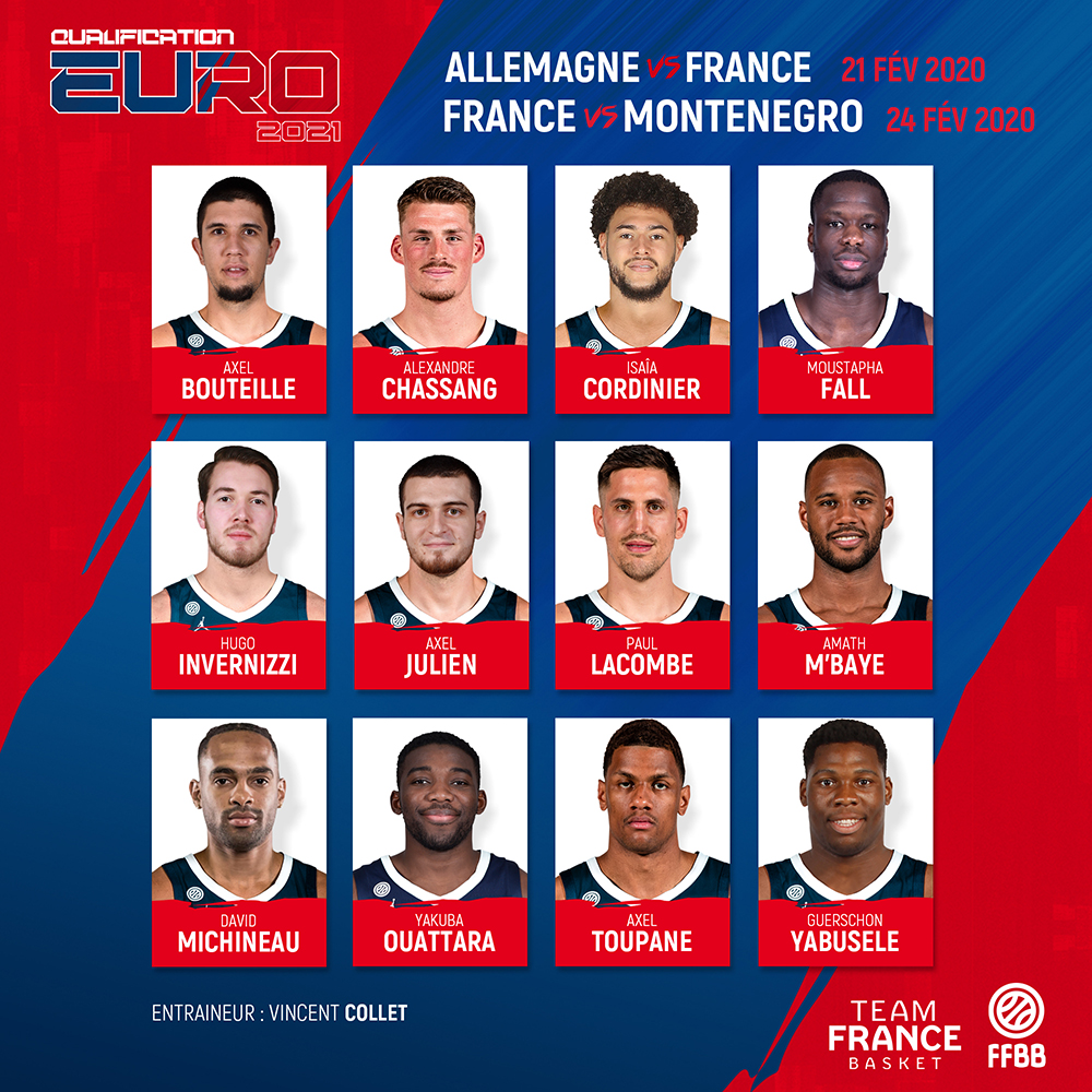Enrichissement décontractée Déjeuner joueur équipe de france basket