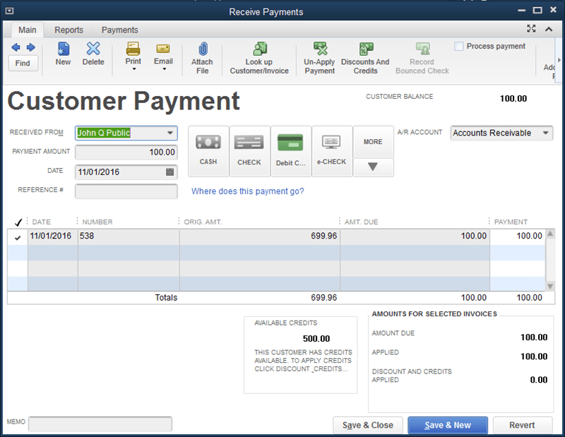 Generating an Invoice