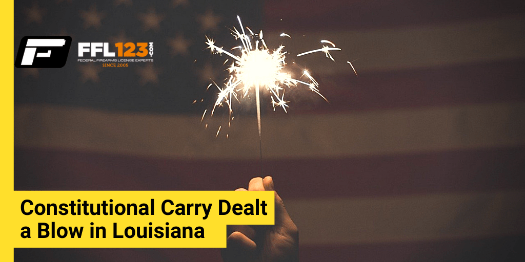 Constitutional Carry Dealt a Blow in Louisiana Top Trending