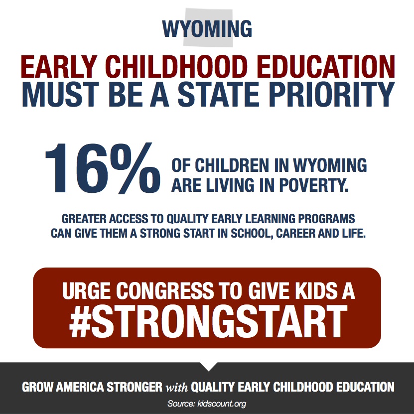 Strong Start 16 of Wyoming's Children Are Living in Poverty First