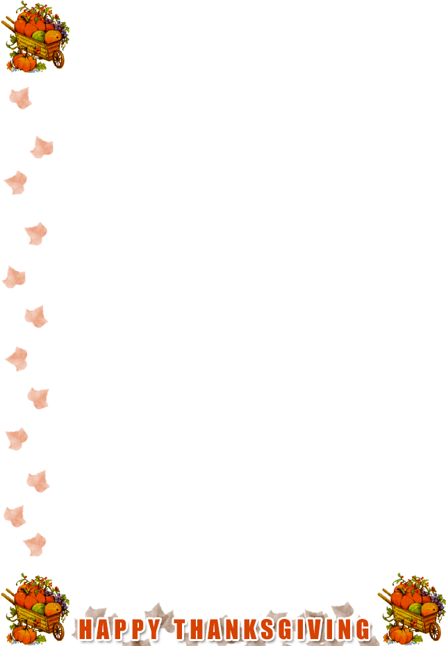 Free Thanksgiving Borders Happy Thanksgiving Border Clip Art