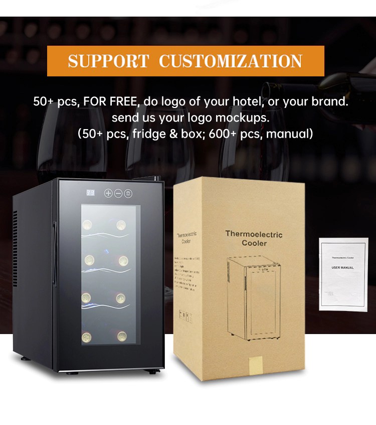 8 Bottle Thermoelectric Wine Cooler Fuhui Appliances
