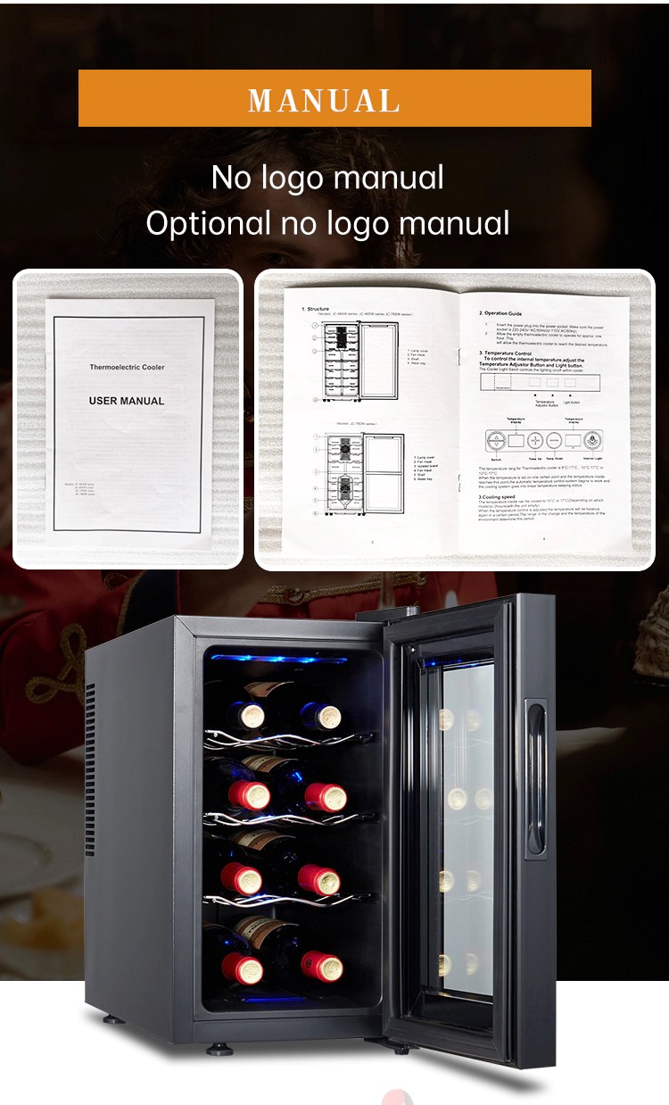 8 Bottle Thermoelectric Wine Cooler Fuhui Appliances