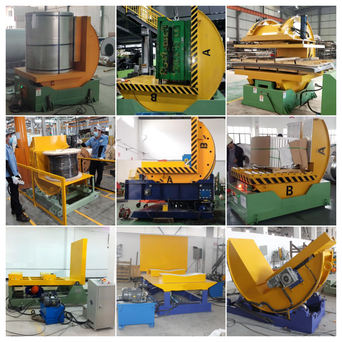 Hydraulic Roll Upender