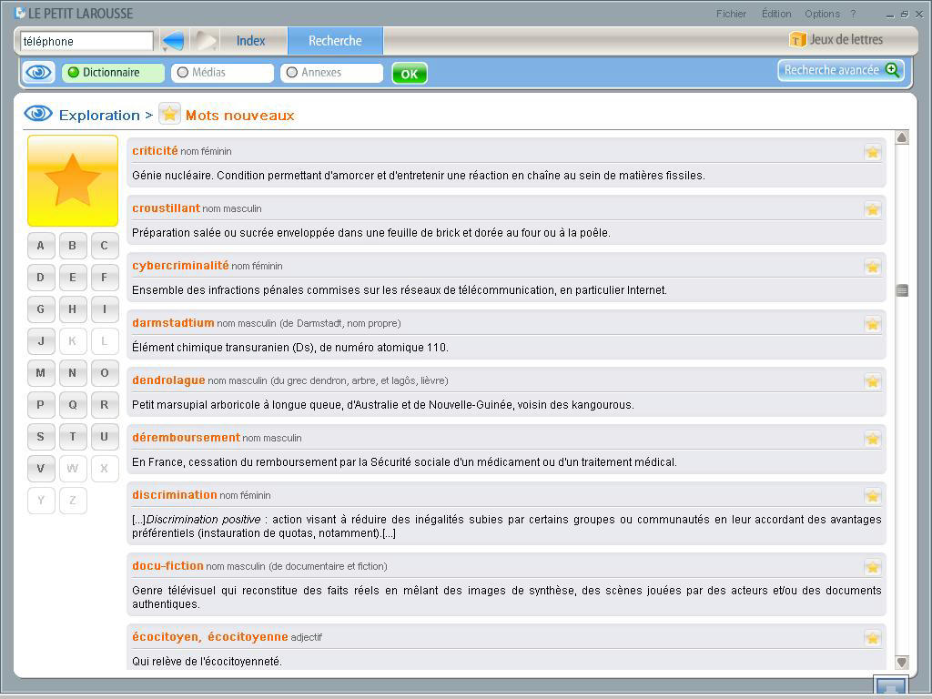 Dictionary Review Le Petit Larousse Dictionnaire Multimedia 2006