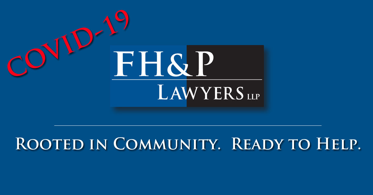 What to do when the Courts are closed? FH&P Lawyers
