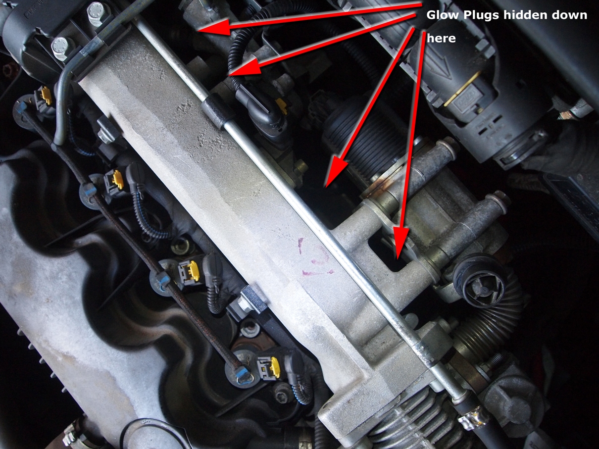 Glow Plug Location on the Grande Punto 1.9 MJet The FIAT Forum