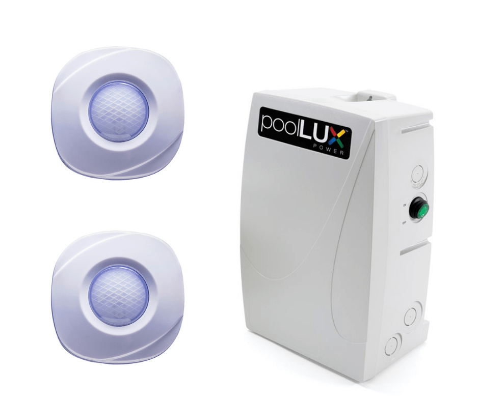 LED Pool Light Kits (2) MODLITE RGB LED LIGHTS 80' CORD WITH A PLX