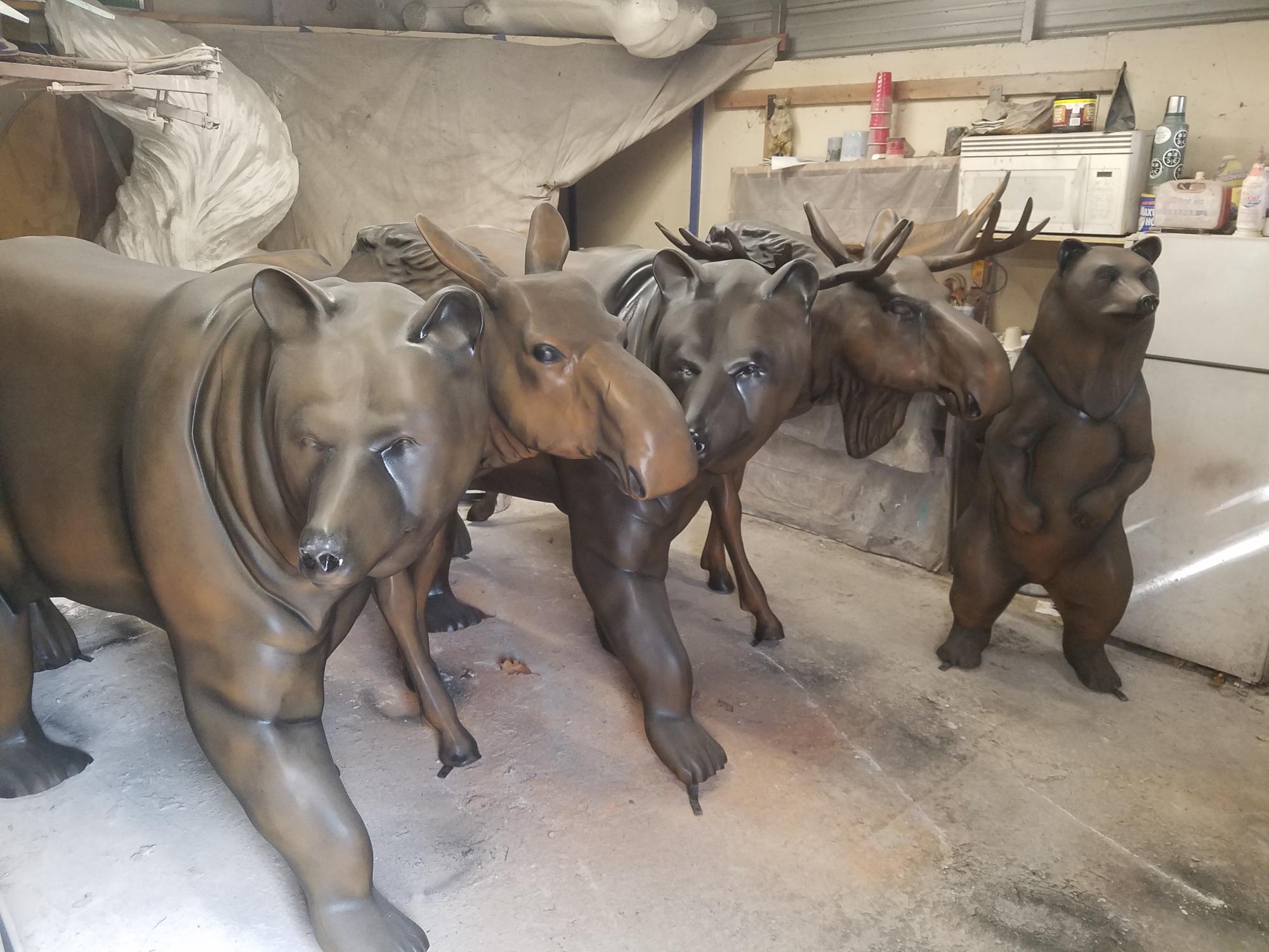 Fiberglass Statues, Animals, & Objects! (tabletop, Lifesize, and Huge)