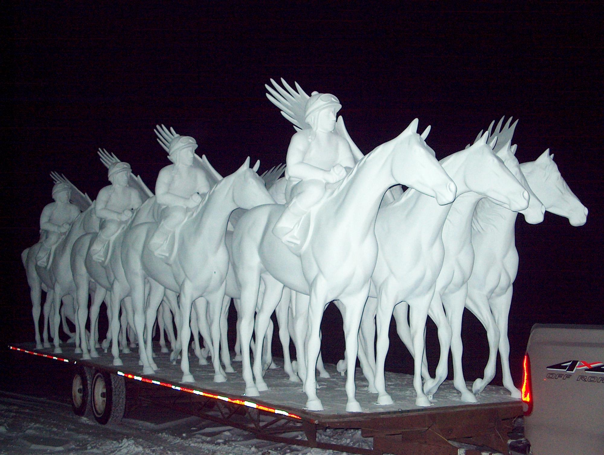Fiberglass Statues and Sculptures; Animals and Objects!
