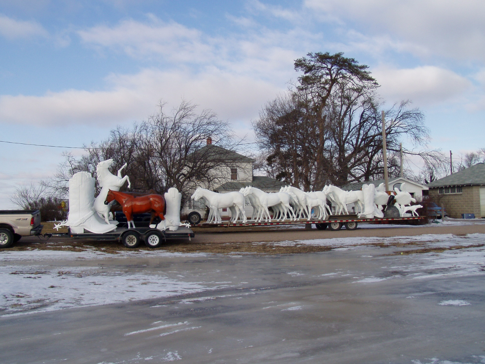 Fiberglass Statues and Sculptures; Animals and Objects!