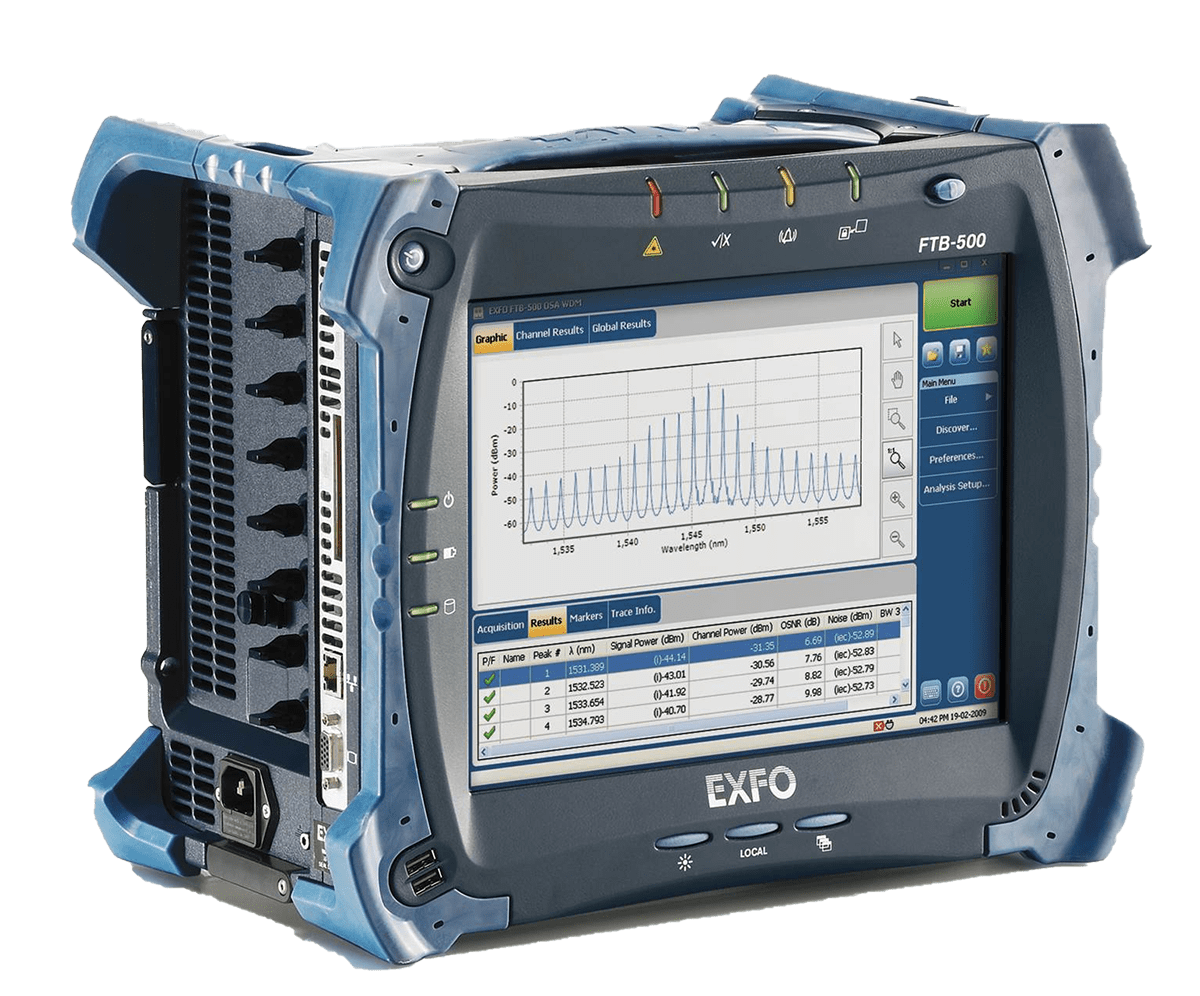 EXFO OTDRs MAX700B/C FTB4 FTBx740 FiberOptic