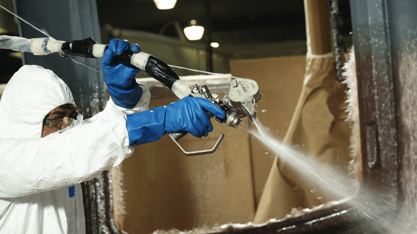 Cuidados no processo Sprayup Fiberpasso