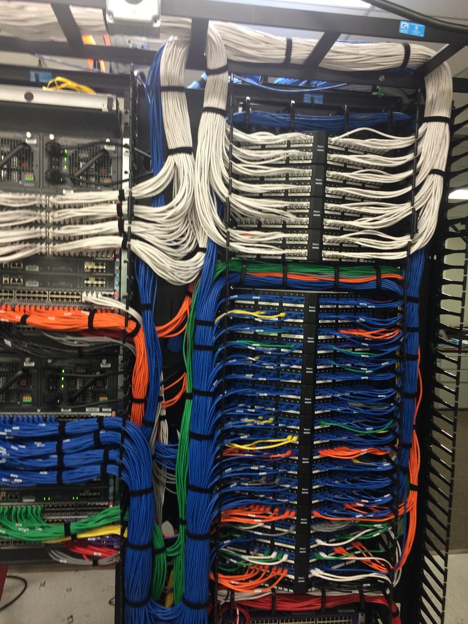 FiberPlus Cleans Data Center Rack for Iron Bow at Mortgage Bankers