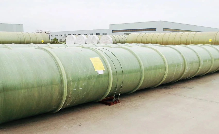 Large Diameter FRP Pipe Fibrace