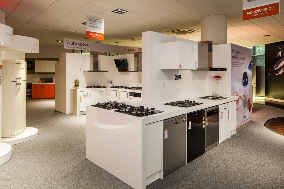 KAL kitchen showroom LED lighting FibreLED