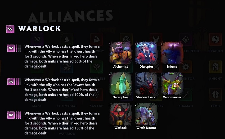 Dota Underlords Alliances Ranked From Best to Worst FictionTalk