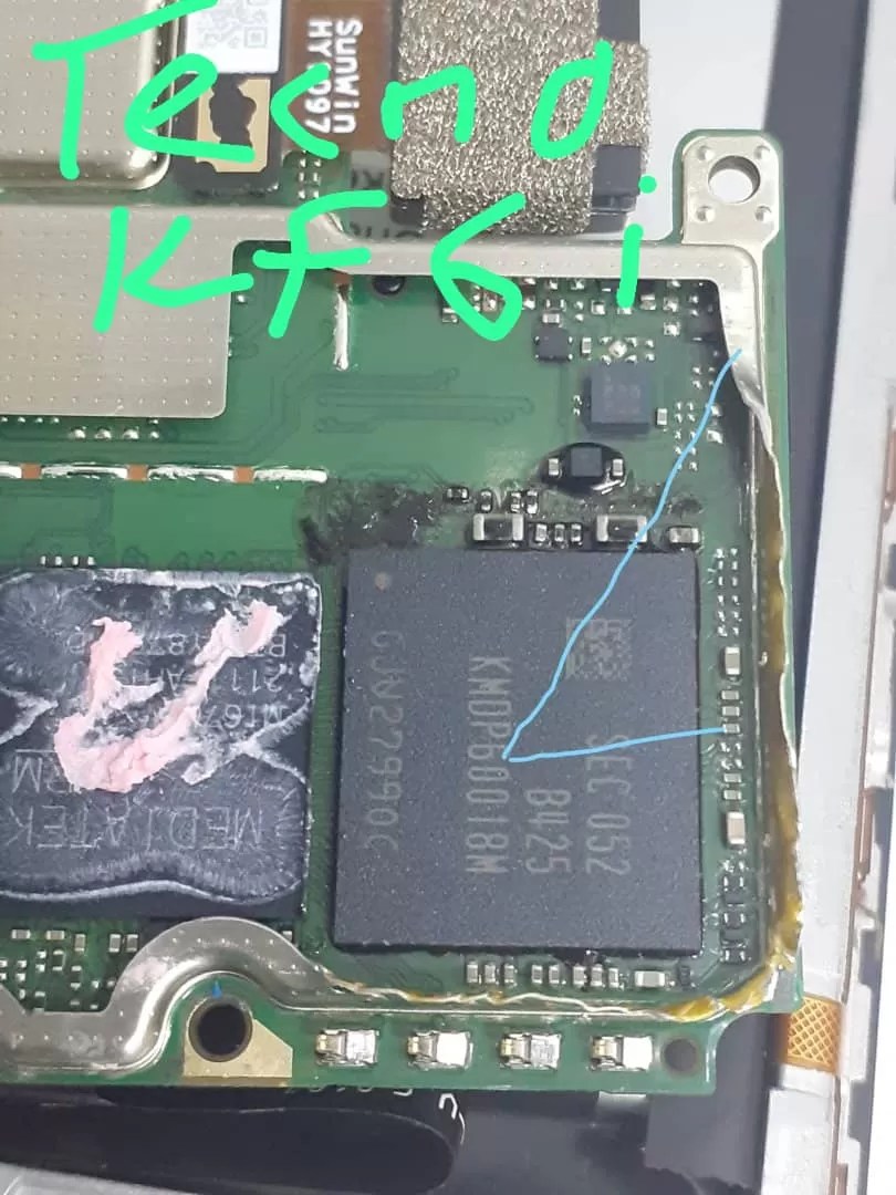 Tecno KF6i Test Point Fix Brom Fidetec