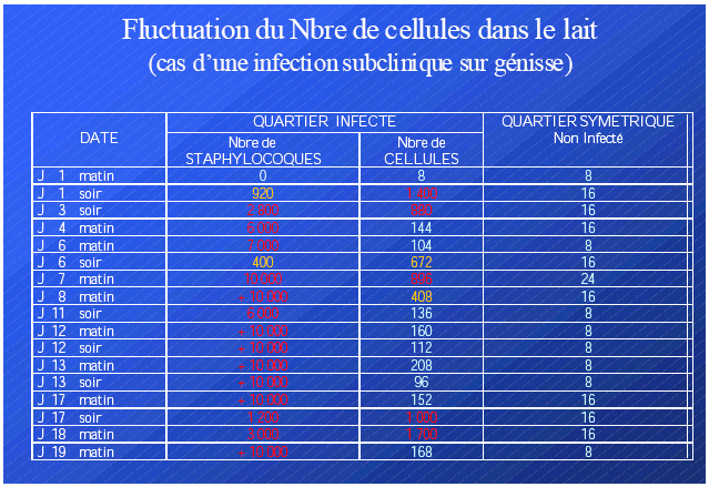Interprétation des comptages leucocytaires FIDOCL Conseil Elevage