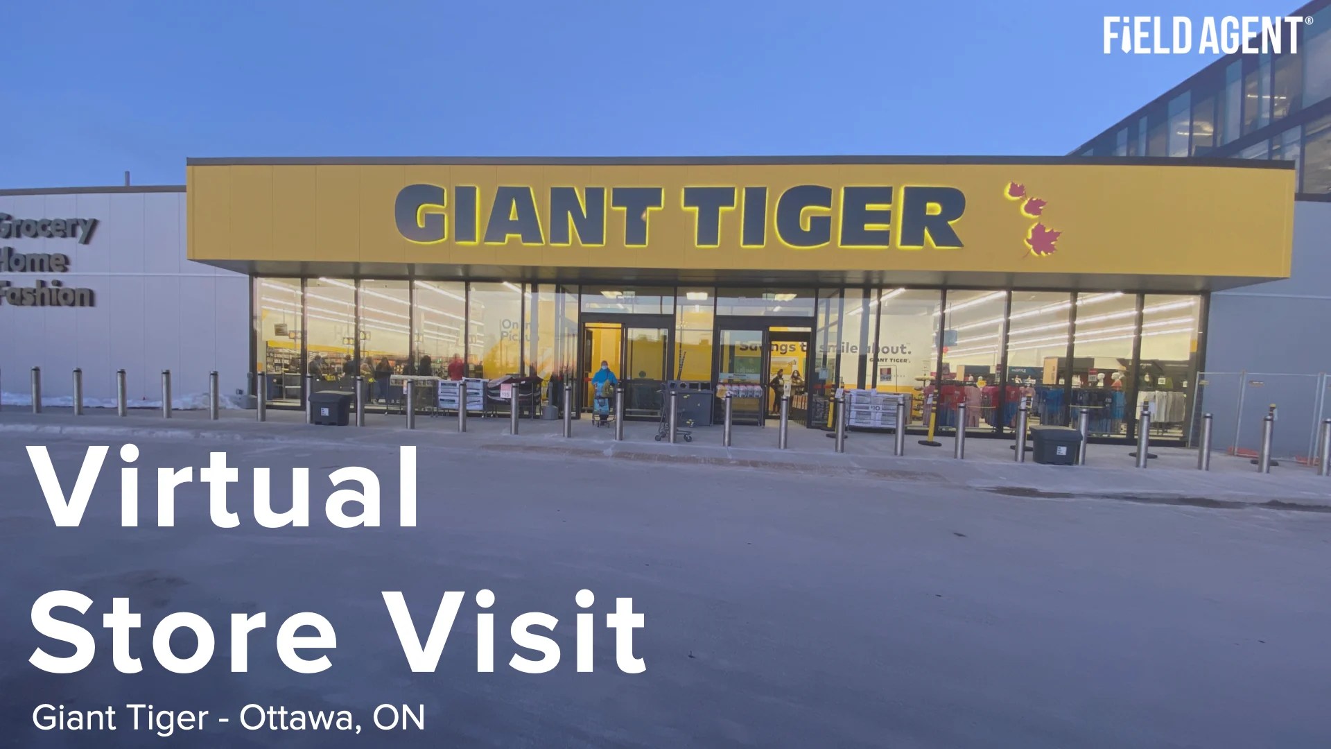 Virtual Store Tour Giant Tiger in Ottawa