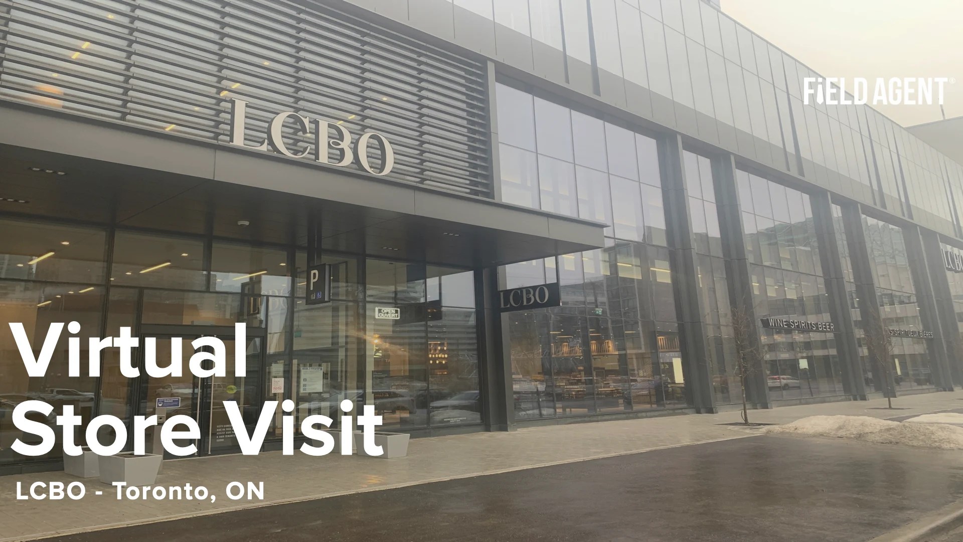 Virtual Store Tour LCBO Queens Quay