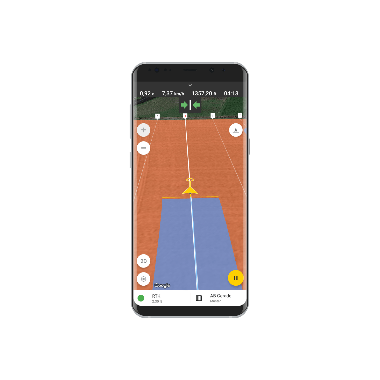Gps Spurführung • Traktor GPS Navigation (Premium Abonnement