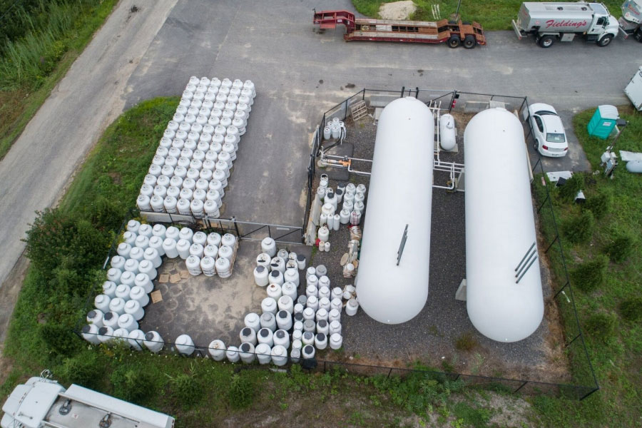 Fielding's Oil & Propane Delivery of Propane Gas to your area