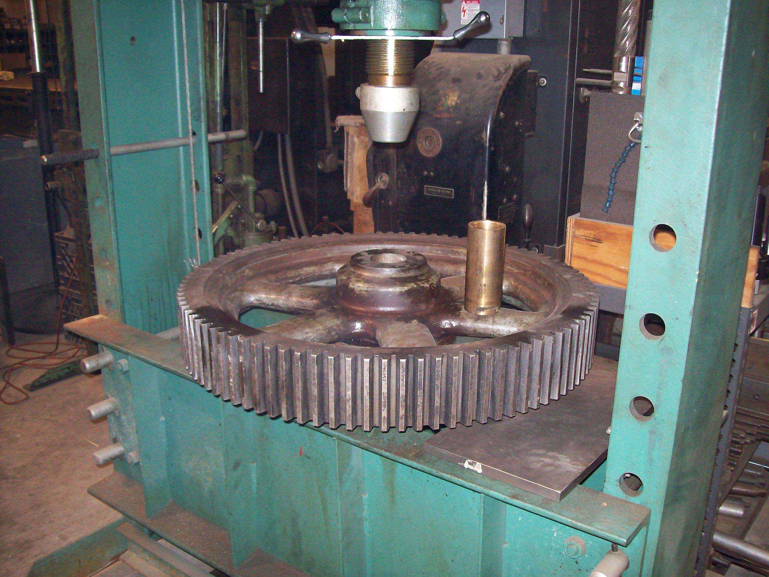V&O mechanical power press bull