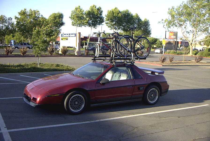 THULE roofmounted bike rack (pics) Pennock's Fiero Forum